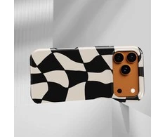 Voltuna Dėklas „Abstract Swirl Noir“ su MagSafe Apple iPhone 13-17 modeliams