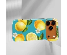 Voltuna Dėklas „Amalfi Lemon Charm“ su MagSafe Apple iPhone 13-17 modeliams