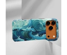 Voltuna Dėklas „Aqua Vortex Spin“ su MagSafe Apple iPhone 13-17 modeliams