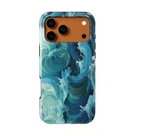 Voltuna Dėklas „Aqua Vortex Spin“ su MagSafe Apple iPhone 13-17 modeliams