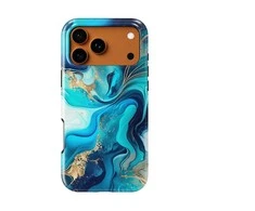 Voltuna Dėklas „Arctic Crystal Currents“ su MagSafe Apple iPhone 13-17 modeliams