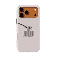 Voltuna Dėklas „Barcode Hammer Art“ su MagSafe Apple iPhone 13-17 modeliams