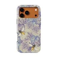 Voltuna Dėklas „Bees on Lavender Dreams“ su MagSafe Apple iPhone 13-17 modeliams
