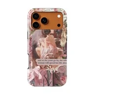 Voltuna Dėklas „Blush Garden Reverie“ su MagSafe Apple iPhone 13-17 modeliams