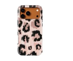Voltuna Dėklas „Blush Leopard Spots“ su MagSafe Apple iPhone 13-17 modeliams