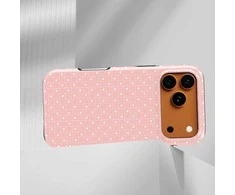 Voltuna Dėklas „Blush Polka Romance“ su MagSafe Apple iPhone 13-17 modeliams