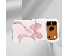 Voltuna Dėklas „Blush Velvet Bow“ su MagSafe Apple iPhone 13-17 modeliams