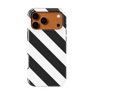 Voltuna Dėklas „Bold Diagonal Bars“ su MagSafe Apple iPhone 13-17 modeliams