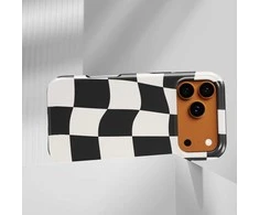 Voltuna Dėklas „Bold Monochrome Warp“ su MagSafe Apple iPhone 13-17 modeliams