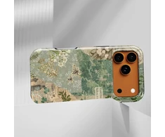 Voltuna Dėklas „Botanical Moon Whispers“ su MagSafe Apple iPhone 13-17 modeliams