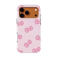Voltuna Dėklas „Bubblegum Kitty Bows“ su MagSafe Apple iPhone 13-17 modeliams