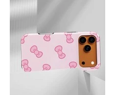 Voltuna Dėklas „Bubblegum Kitty Bows“ su MagSafe Apple iPhone 13-17 modeliams