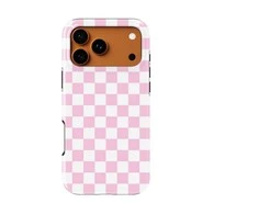 Voltuna Dėklas „Bubblegum Picnic Grid“ su MagSafe Apple iPhone 13-17 modeliams
