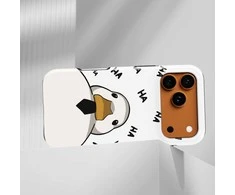 Voltuna Dėklas „Business Goose Laughter“ su MagSafe Apple iPhone 13-17 modeliams