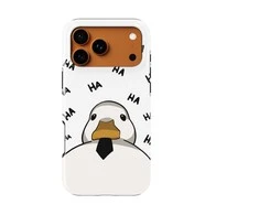Voltuna Dėklas „Business Goose Laughter“ su MagSafe Apple iPhone 13-17 modeliams