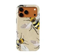 Voltuna Dėklas „Buzzing Bees Pattern“ su MagSafe Apple iPhone 13-17 modeliams