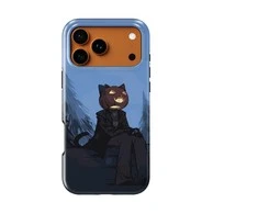 Voltuna Dėklas „Cat of the Night Patrol“ su MagSafe Apple iPhone 13-17 modeliams