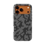 Voltuna Dėklas „Charcoal Rift Camo“ su MagSafe Apple iPhone 13-17 modeliams