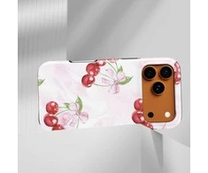 Voltuna Dėklas „Cherry Blush Delight“ su MagSafe Apple iPhone 13-17 modeliams
