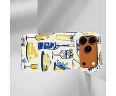 Voltuna Dėklas „Citrus Brunch Bliss“ su MagSafe Apple iPhone 13-17 modeliams
