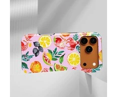 Voltuna Dėklas „Citrus Garden Bloom“ su MagSafe Apple iPhone 13-17 modeliams