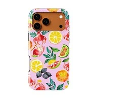 Voltuna Dėklas „Citrus Garden Bloom“ su MagSafe Apple iPhone 13-17 modeliams