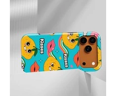 Voltuna Dėklas „Citrus Kisses Pop“ su MagSafe Apple iPhone 13-17 modeliams