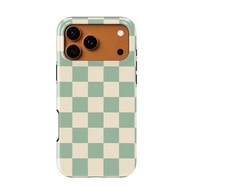Voltuna Dėklas „Classic Minimal Check“ su MagSafe Apple iPhone 13-17 modeliams