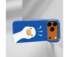 Voltuna Dėklas „Confused Goosey“ su MagSafe Apple iPhone 13-17 modeliams