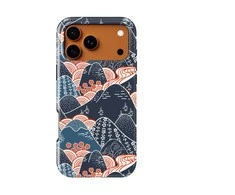 Voltuna Dėklas „Coral Mountain Peaks“ su MagSafe Apple iPhone 13-17 modeliams