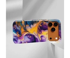Voltuna Dėklas „Cosmic Flame Burst“ su MagSafe Apple iPhone 13-17 modeliams