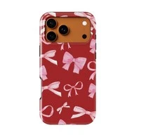 Voltuna Dėklas „Crimson Ribbon Fantasy“ su MagSafe Apple iPhone 13-17 modeliams