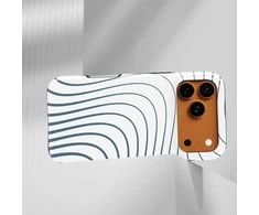 Voltuna Dėklas „Curved Horizon Stripes“ su MagSafe Apple iPhone 13-17 modeliams