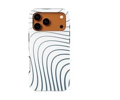 Voltuna Dėklas „Curved Horizon Stripes“ su MagSafe Apple iPhone 13-17 modeliams