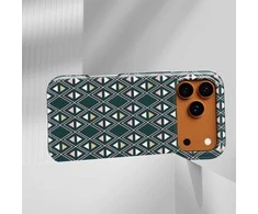 Voltuna Dėklas „Dark Tribal Diamonds“ su MagSafe Apple iPhone 13-17 modeliams