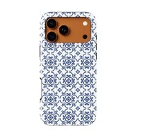 Voltuna Dėklas „Delft Mėlyna Charm“ su MagSafe Apple iPhone 13-17 modeliams