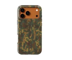 Voltuna Dėklas „Desert Moss Camo“ su MagSafe Apple iPhone 13-17 modeliams