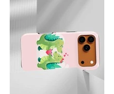 Voltuna Dėklas „Dino Sweethearts“ su MagSafe Apple iPhone 13-17 modeliams