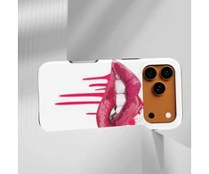 Voltuna Dėklas „Dripping Raudona Lips“ su MagSafe Apple iPhone 13-17 modeliams