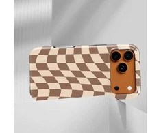 Voltuna Dėklas „Earthy Flow Check“ su MagSafe Apple iPhone 13-17 modeliams