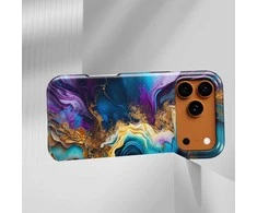 Voltuna Dėklas „Electric Ocean Storm“ su MagSafe Apple iPhone 13-17 modeliams