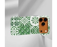 Voltuna Dėklas „Emerald Garden Mosaic“ su MagSafe Apple iPhone 13-17 modeliams