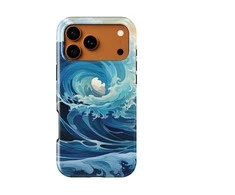 Voltuna Dėklas „Eternal Tsunami Wave“ su MagSafe Apple iPhone 13-17 modeliams