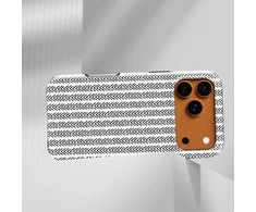 Voltuna Dėklas „Fine Vertical Texture“ su MagSafe Apple iPhone 13-17 modeliams