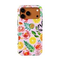 Voltuna Dėklas „Floral Citrus Harmony“ su MagSafe Apple iPhone 13-17 modeliams