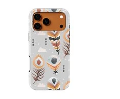 Voltuna Dėklas „Folk Garden Charm“ su MagSafe Apple iPhone 13-17 modeliams