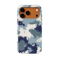 Voltuna Dėklas „Frost Navy Camo“ su MagSafe Apple iPhone 13-17 modeliams