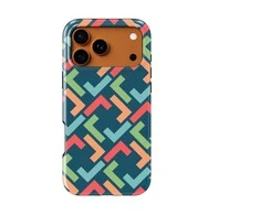 Voltuna Dėklas „Geometric Tangle“ su MagSafe Apple iPhone 13-17 modeliams