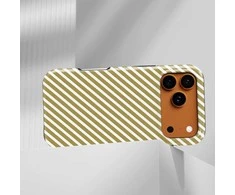 Voltuna Dėklas „Golden Diagonal Stripes“ su MagSafe Apple iPhone 13-17 modeliams