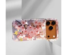 Voltuna Dėklas „Golden Hour Sakura“ su MagSafe Apple iPhone 13-17 modeliams
